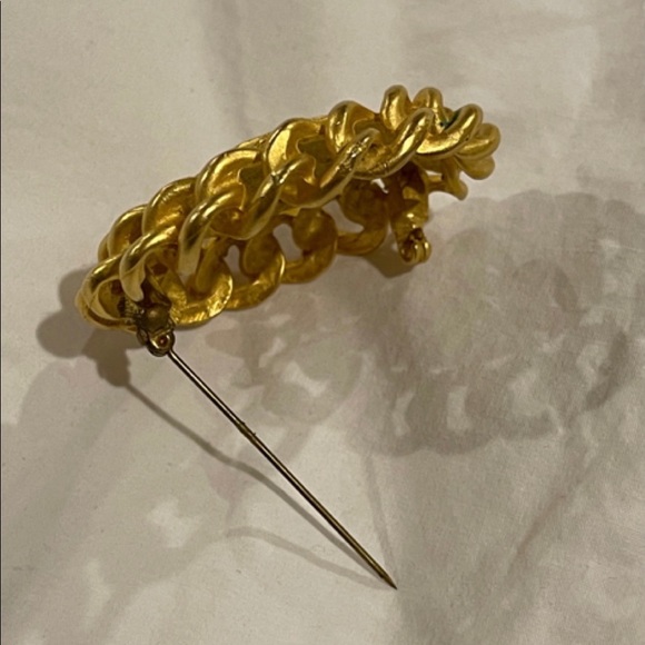 ✨Authentic Vintage GIVENCHY PARIS Logo Large Brooch Pin - Picture 4 of 11